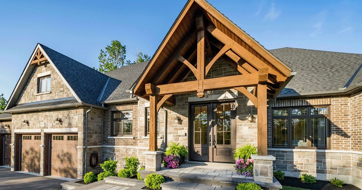 Image for timber-frame-entrances-curb-appeal